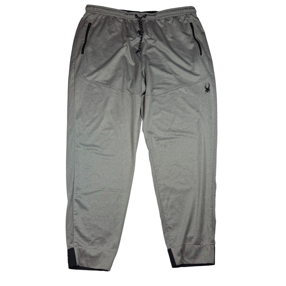 Spyder Active‎ Mens XL Gray ProWEB Jogger Pants Athletic SPM708U